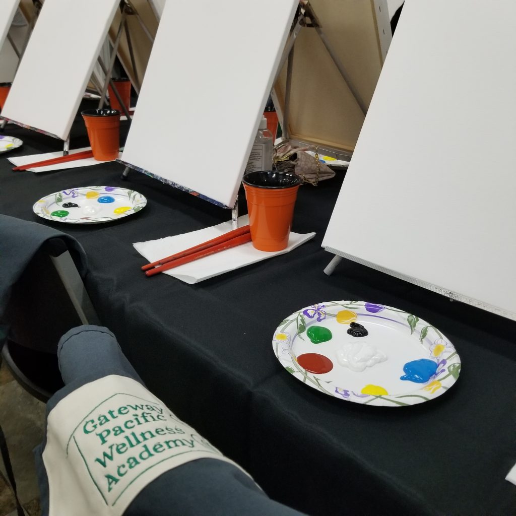 Paint and Taste Gateway Pacific Wellness Academy